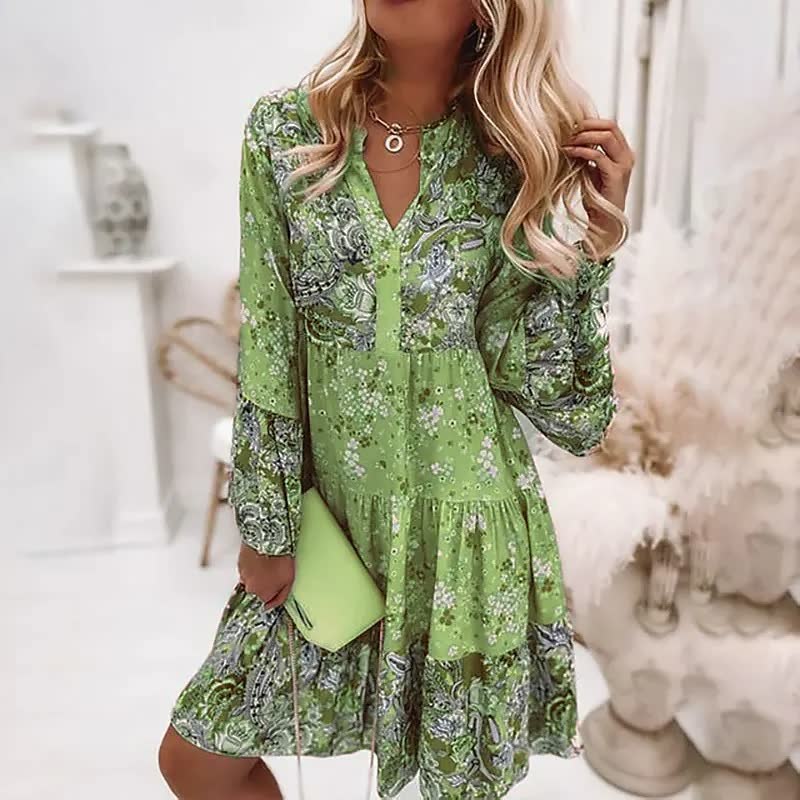 Vestido Luna Boho para mujer | Vestido de verano cómodo y moderno para ocasiones informales y festivas.