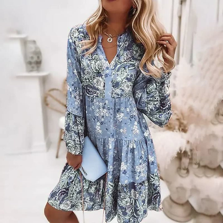 Vestido Luna Boho para mujer | Vestido de verano cómodo y moderno para ocasiones informales y festivas.