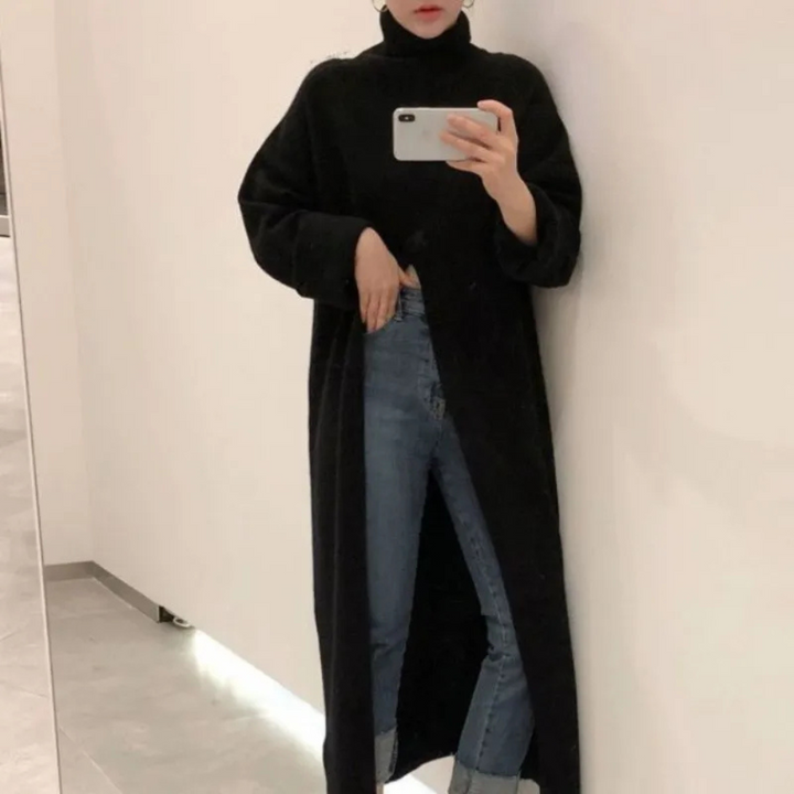 Tolinka Pull-over Femme Confortable | Pull Élégant et Douillet pour Temps Frais