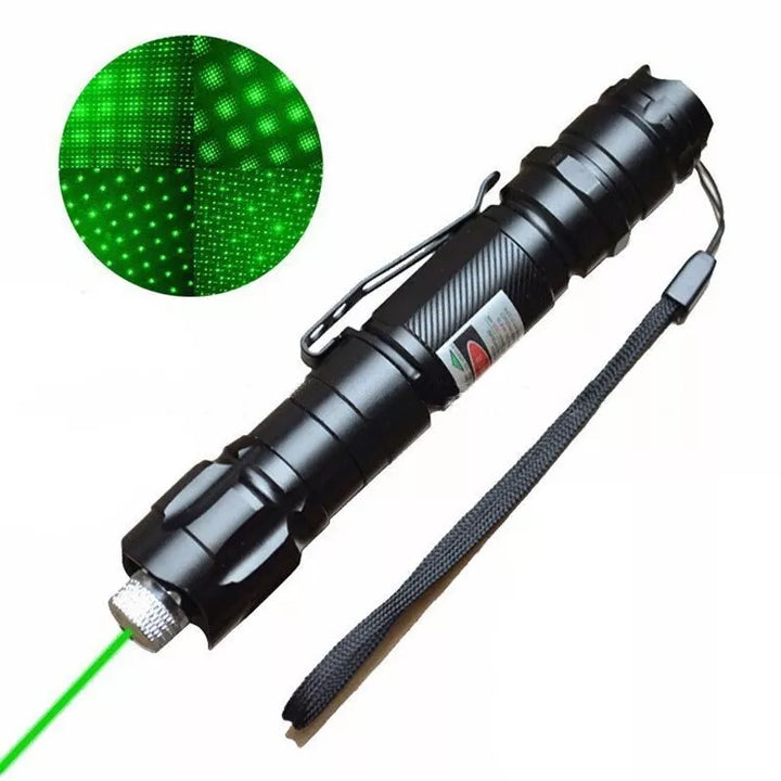 Apontador Laser Verde Recarregável | Laser de Alta Precisão e Longo Alcance