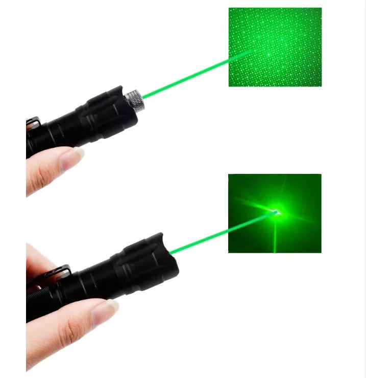Apontador Laser Verde Recarregável | Laser de Alta Precisão e Longo Alcance