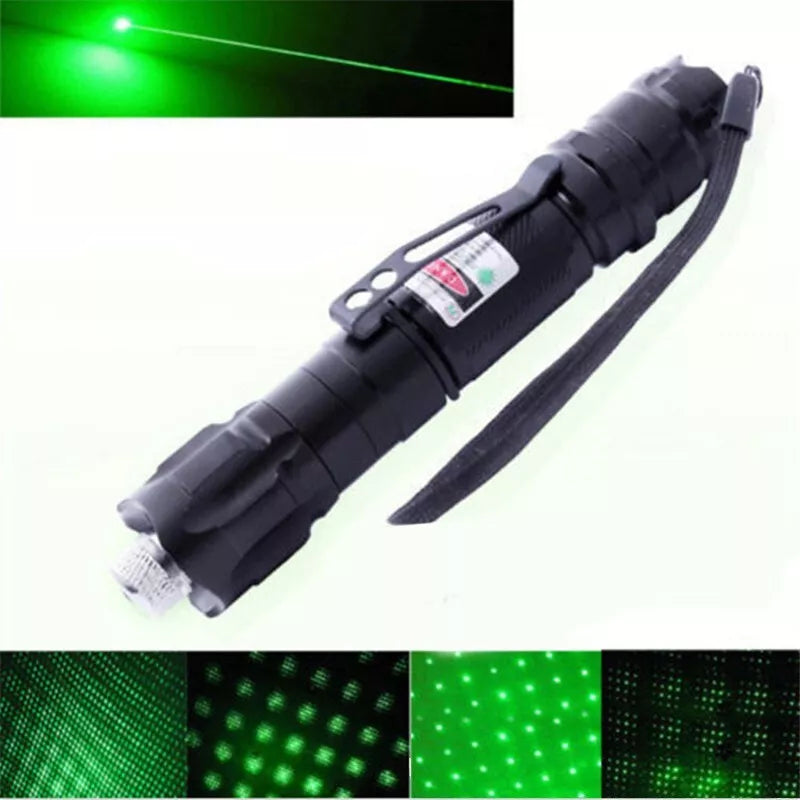 Apontador Laser Verde Recarregável | Laser de Alta Precisão e Longo Alcance