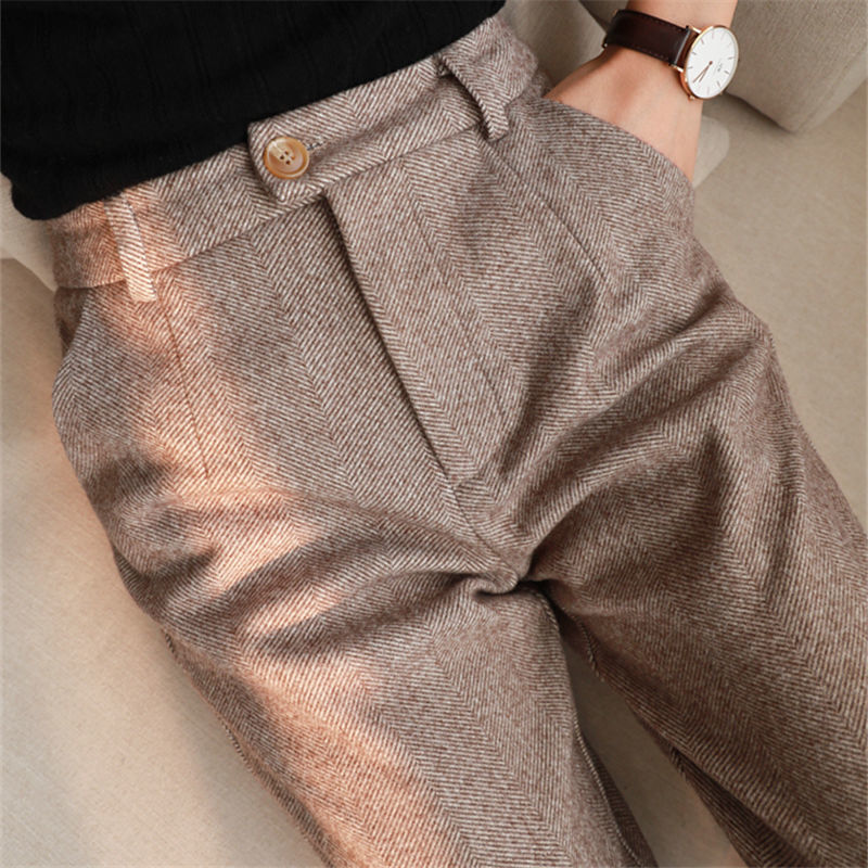 Harley's pantalon de costume élégant en pure laine | Confort et style intemporel pour les hommes