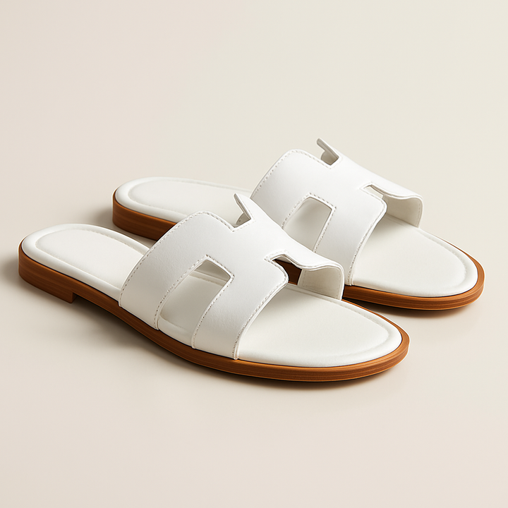 Sandales en cuir pour femme | Confort quotidien et design élégant