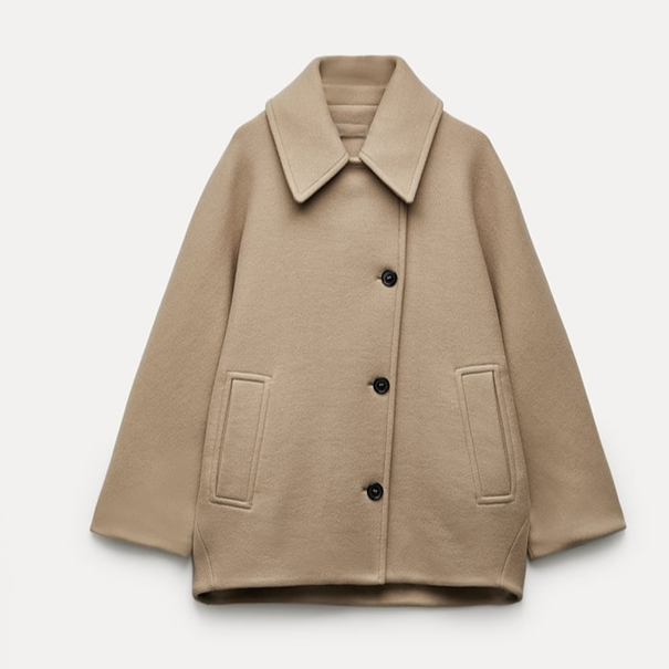 Abrigo de lana oversize con estilo | Comodidad y elegancia para el otoño 