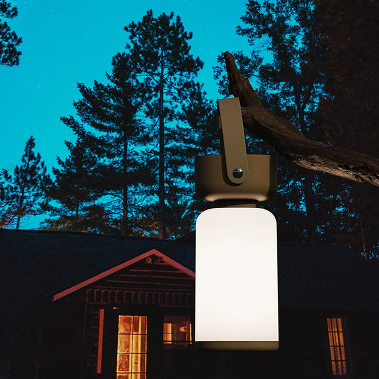 Amanti | Lampe de table LED portable et étanche - Design cylindrique moderne