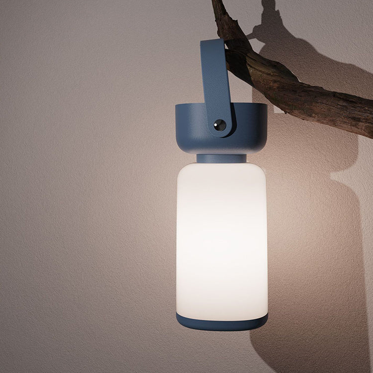 Amanti | Lampe de table LED portable et étanche - Design cylindrique moderne