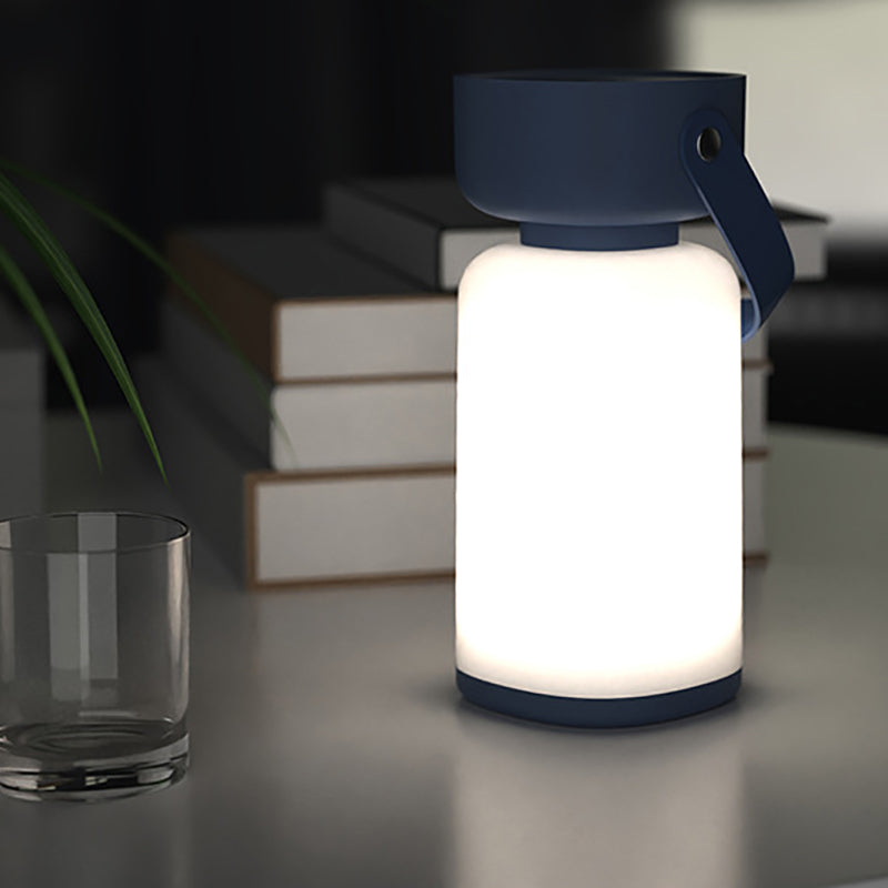 Amanti | Lampe de table LED portable et étanche - Design cylindrique moderne