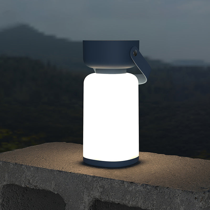 Amanti | Lampe de table LED portable et étanche - Design cylindrique moderne