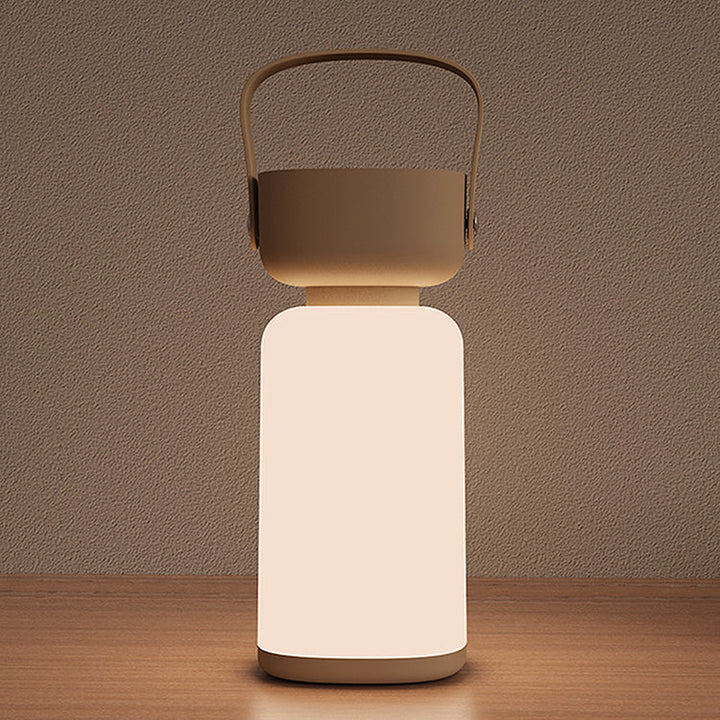 Amanti | Lampe de table LED portable et étanche - Design cylindrique moderne