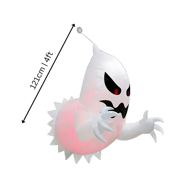 Decoração Fantasma Insuflável Halloween com LED | Interior & Exterior
