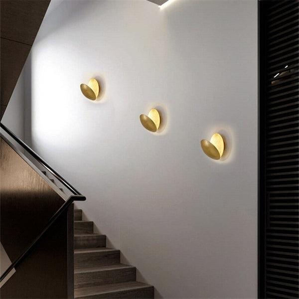 Lunora Lámpara de Pared LED – Diseño Minimalista, Iluminación Ambiente Cálido y Relajante