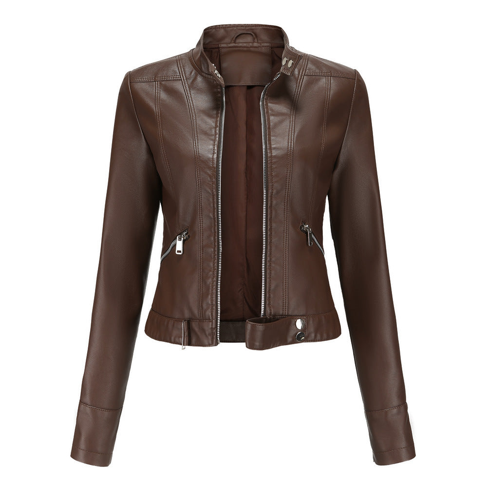 Mille Veste en Cuir Élégante | Style Biker avec Élégance Moderne