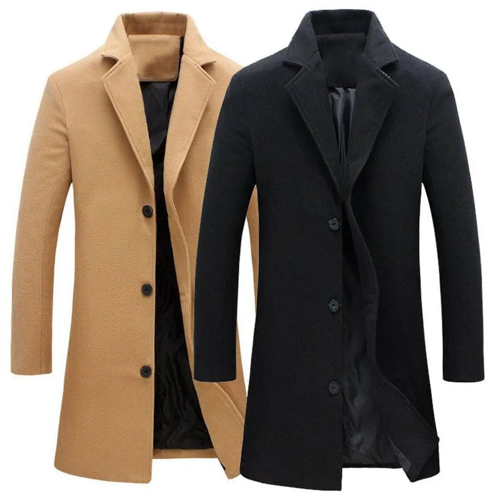 Tommy's Garrison Manteau Inspiré de Peaky Blinders | Élégance Intemporelle, Coupe Masculine, Doublure Chaleureuse
