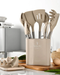 Conjunto de utensílios de silicone - Nordeka - Ferramentas de cozinha - Utensílios de cozinha resistentes ao calor