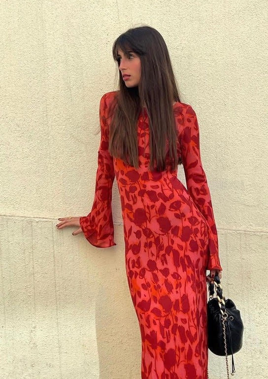 Suzette | Vestido estampado para mujer, diseño fresco y elegante, estampados versátiles