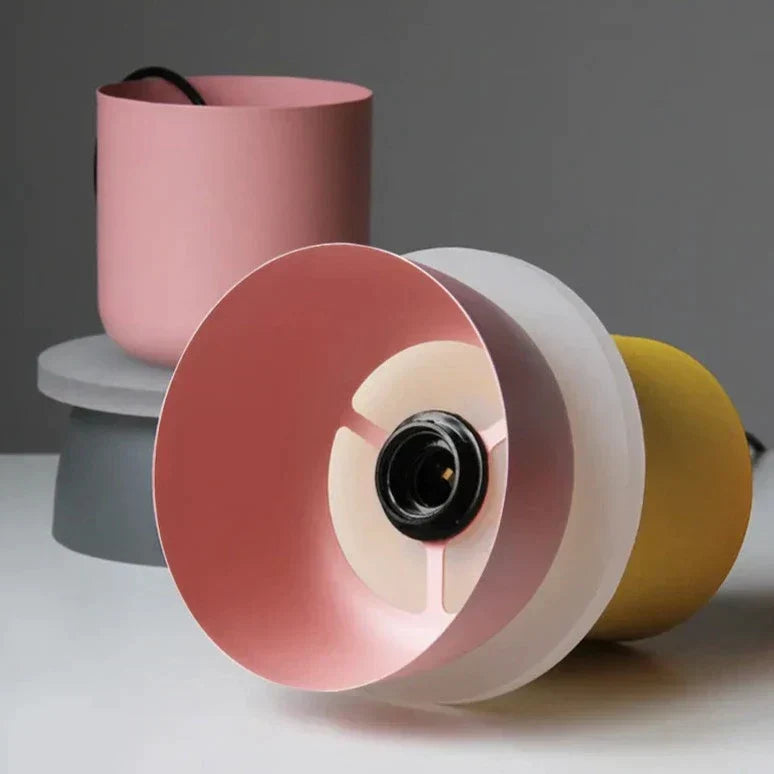 MeloGlow | Lampe pendante pastel scandinave - Suspension moderne pour la décoration d'intérieur
