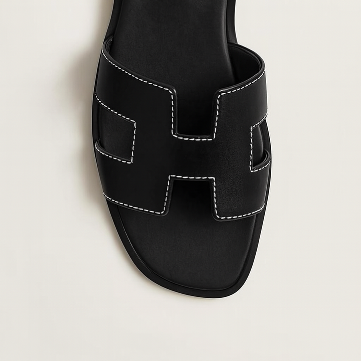 Sandales en cuir pour femme | Confort quotidien et design élégant