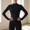 Chaqueta deportiva con cremallera y aberturas para los pulgares para mujer