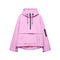 Anorak Matelassé à Capuche pour Femme avec Demi-Zip