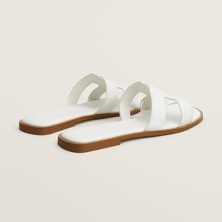 Sandales en cuir pour femme | Confort quotidien et design élégant