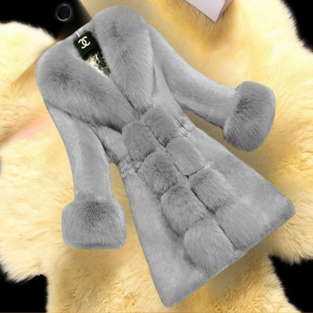 Pina Manteau en Peluche Tendance pour Femme | Chaleureux & Élégant