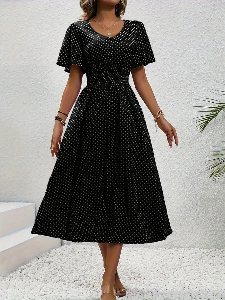 Vestido de verano de lunares | Transpirable y femenino | Perfecto para días soleados